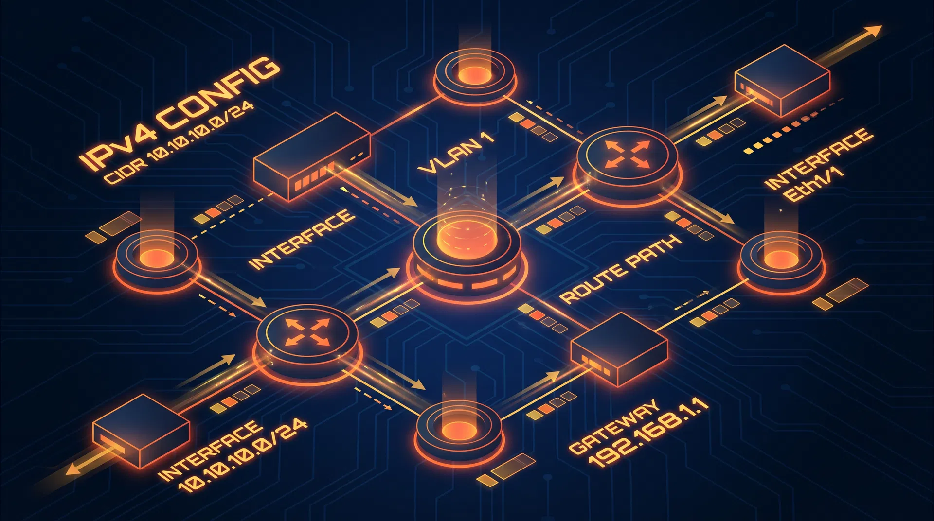 ArubaOS-CX Switches: IP-Address Konfiguration